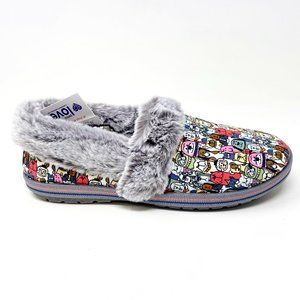 Bobs Skechers x Petco Too Cozy Snuggle Rovers Gray Womens Slippers